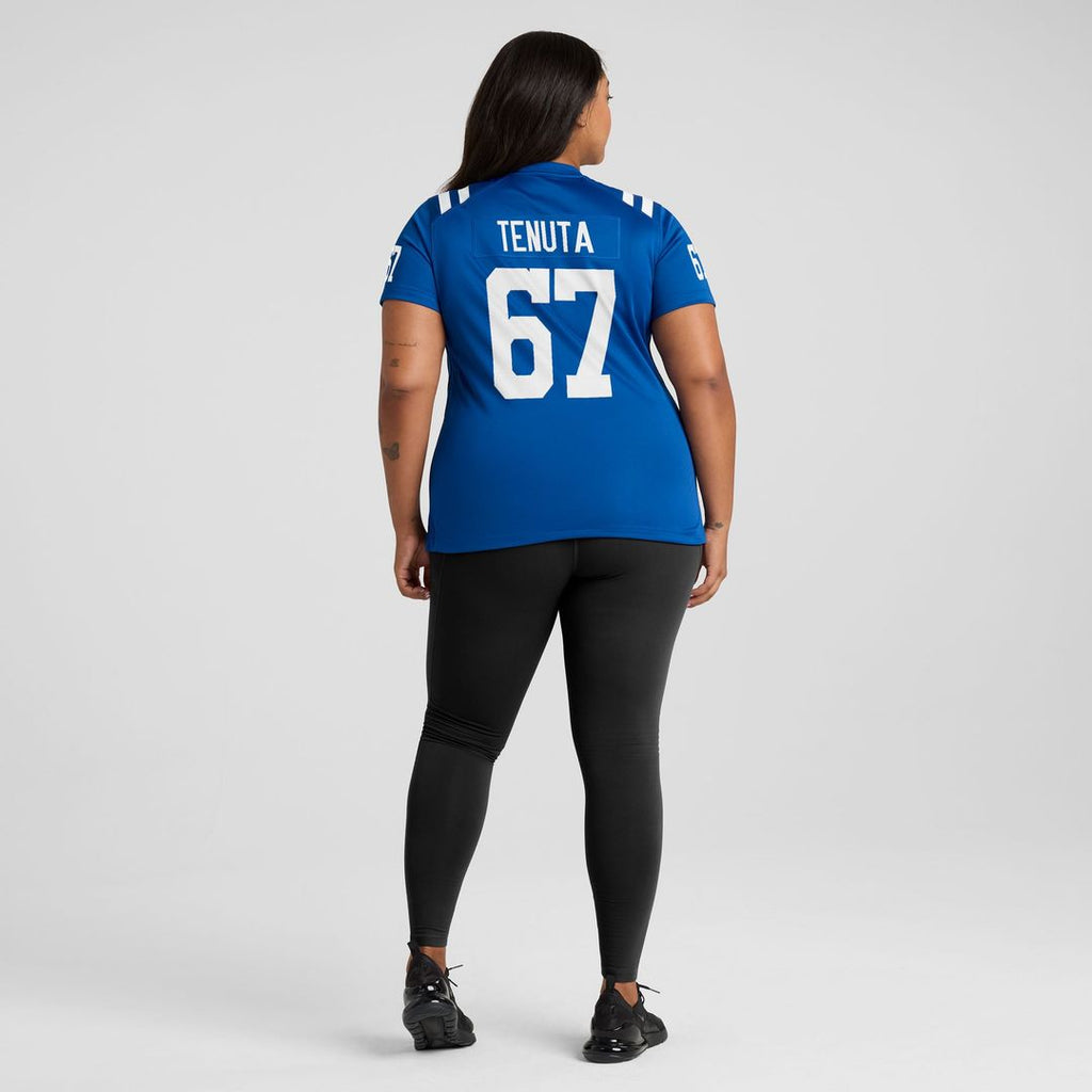 Luke Tenuta Indianapolis Colts Women's Team Jersey - Royal