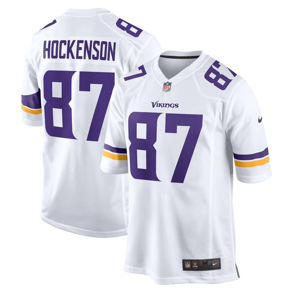T.J. Hockenson Minnesota Vikings Jersey - White