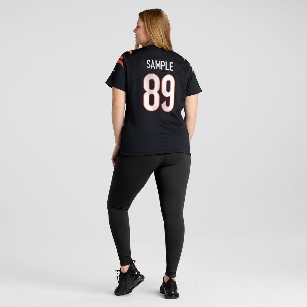 Drew Sample Cincinnati Bengals Women's Jersey - Black