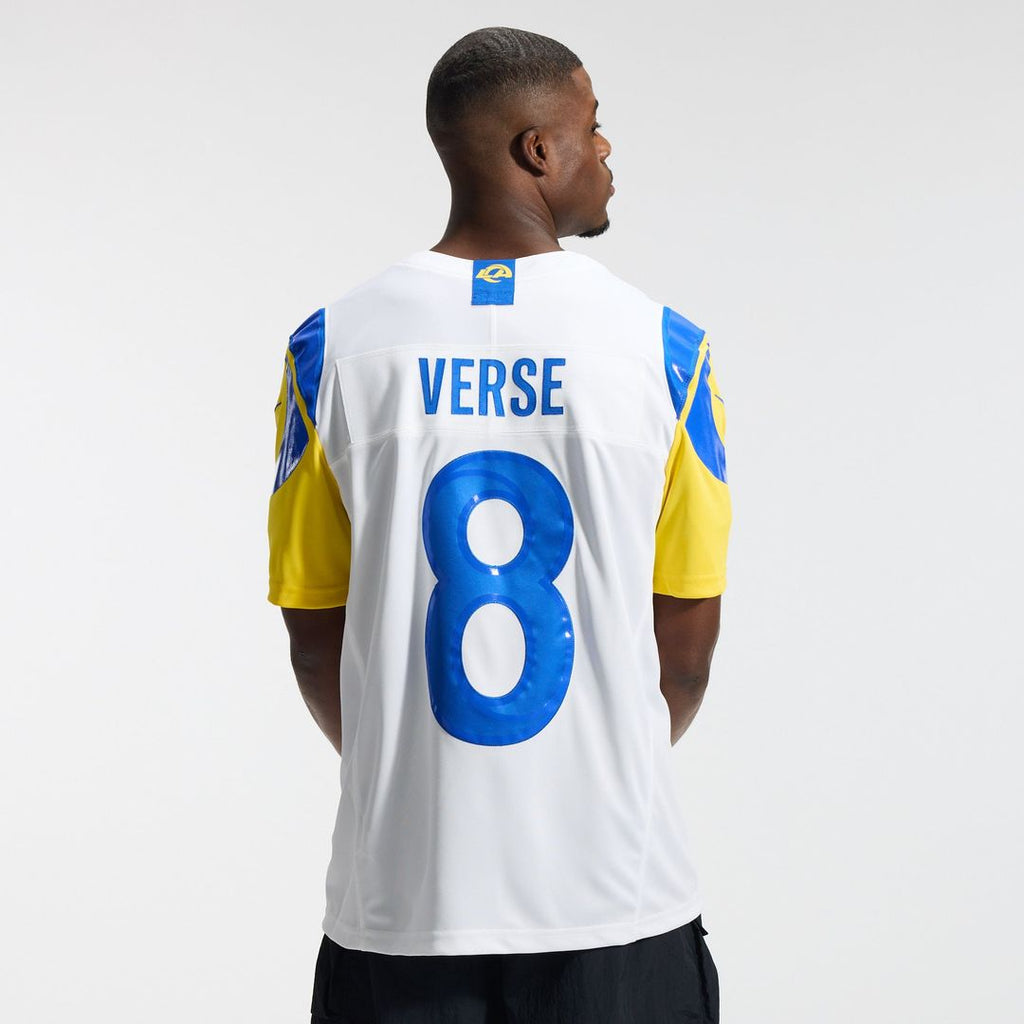 Jared Verse Los Angeles Rams Stitched Jersey - White