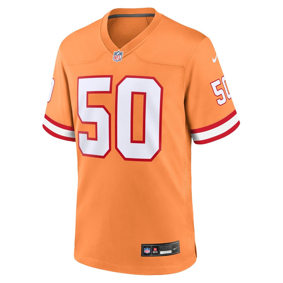 Vita Vea Tampa Bay Buccaneers Throwback Jersey - Orange