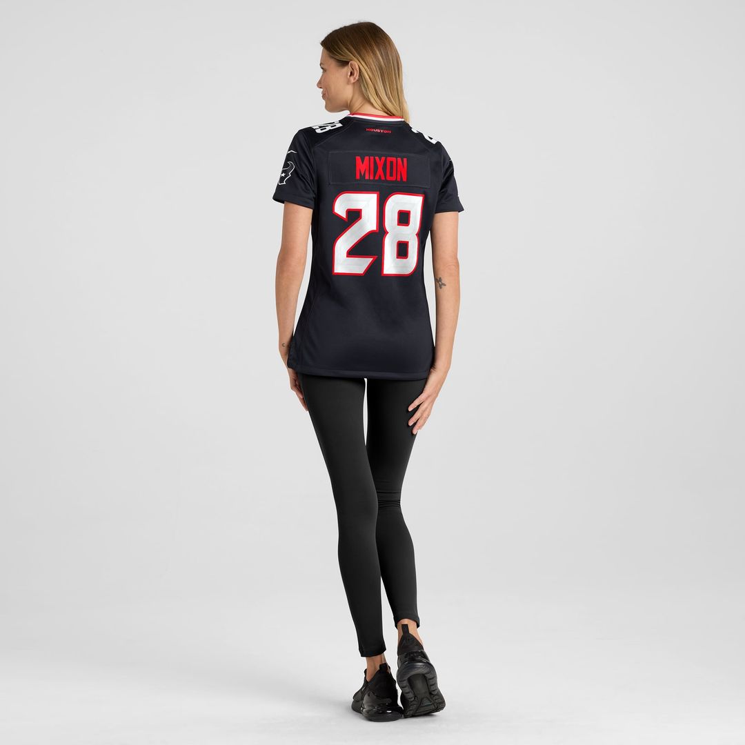 Joe Mixon Houston Texans Women's Jersey - Navy