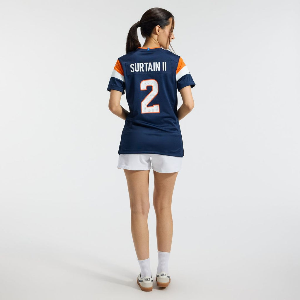 Patrick Surtain II Denver Broncos Women's Team Jersey - Orange