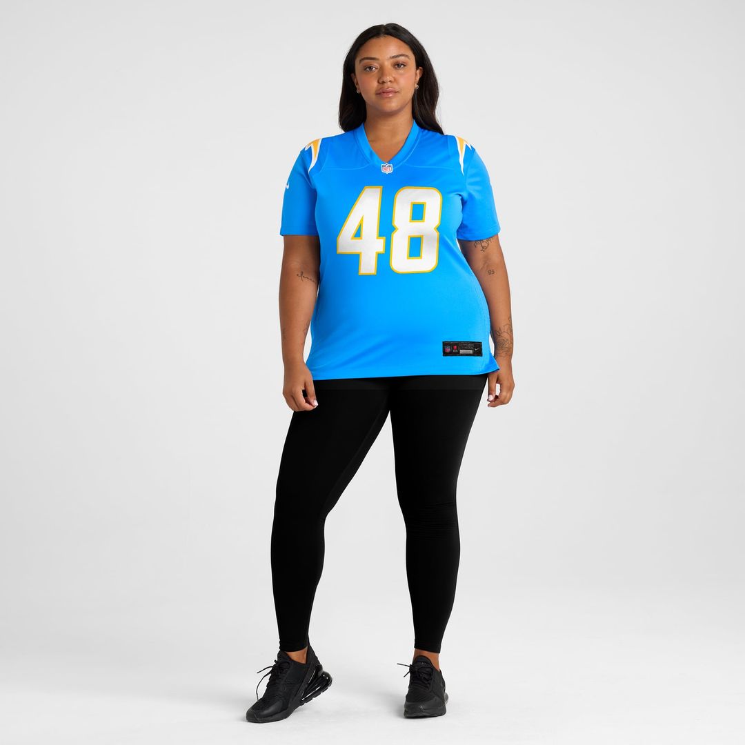 Bud Dupree Los Angeles Chargers Women's Team Jersey - Powder Blue