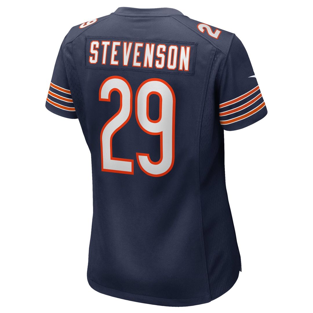 Tyrique Stevenson Chicago Bears Women's Jersey - Navy
