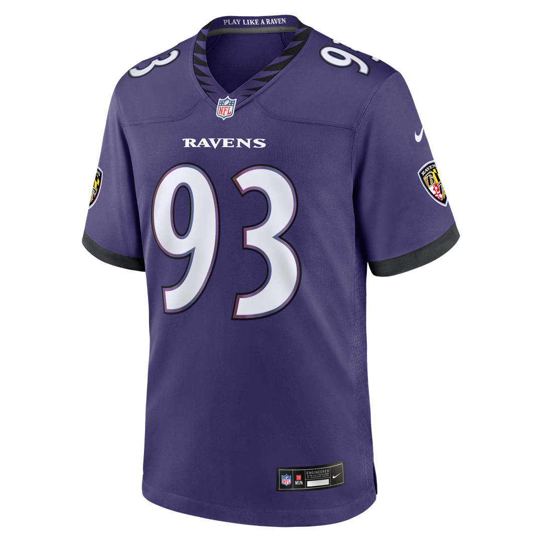 Calais Campbell Baltimore Ravens Team Jersey - Purple