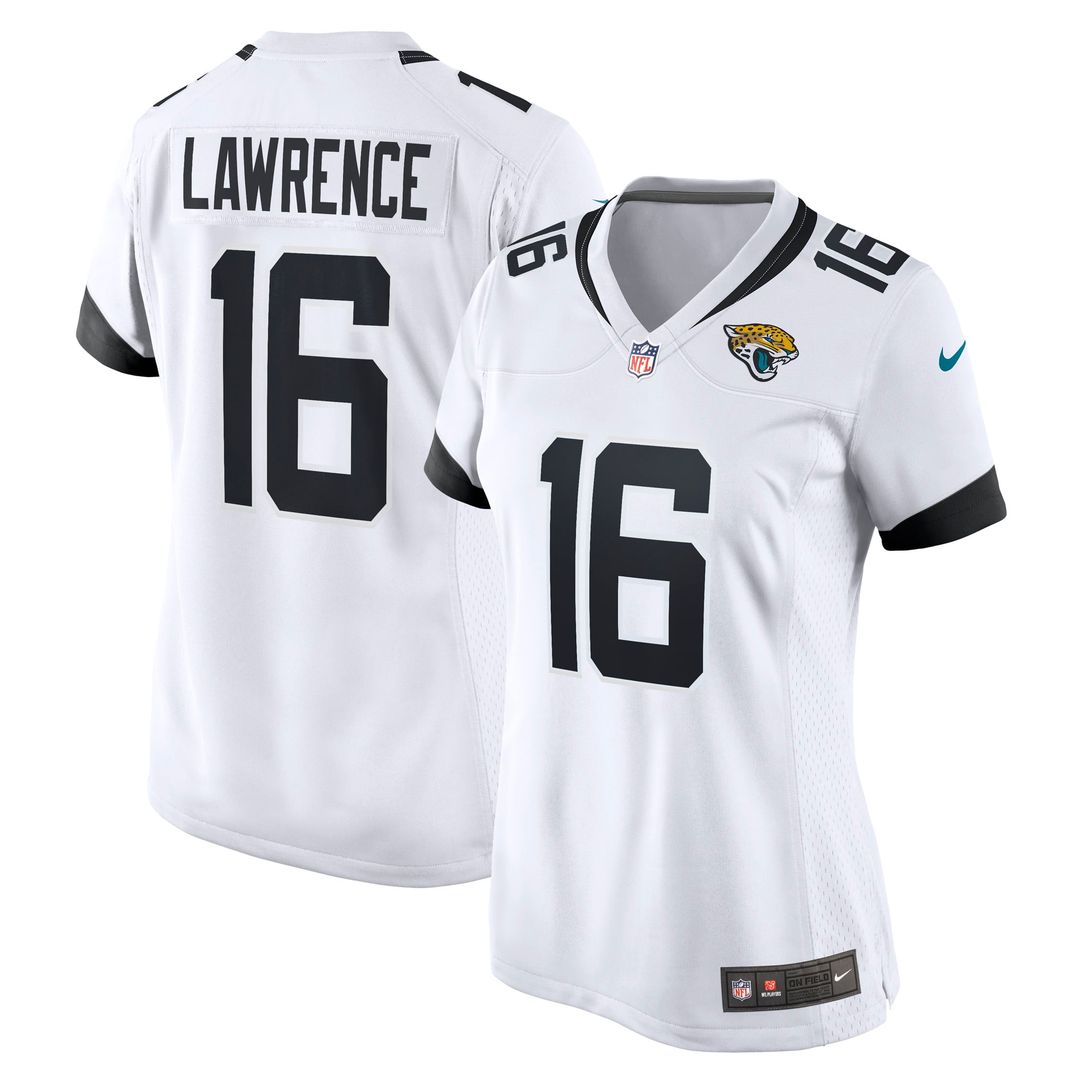 Trevor Lawrence Jacksonville Jaguars Women's Jersey - White