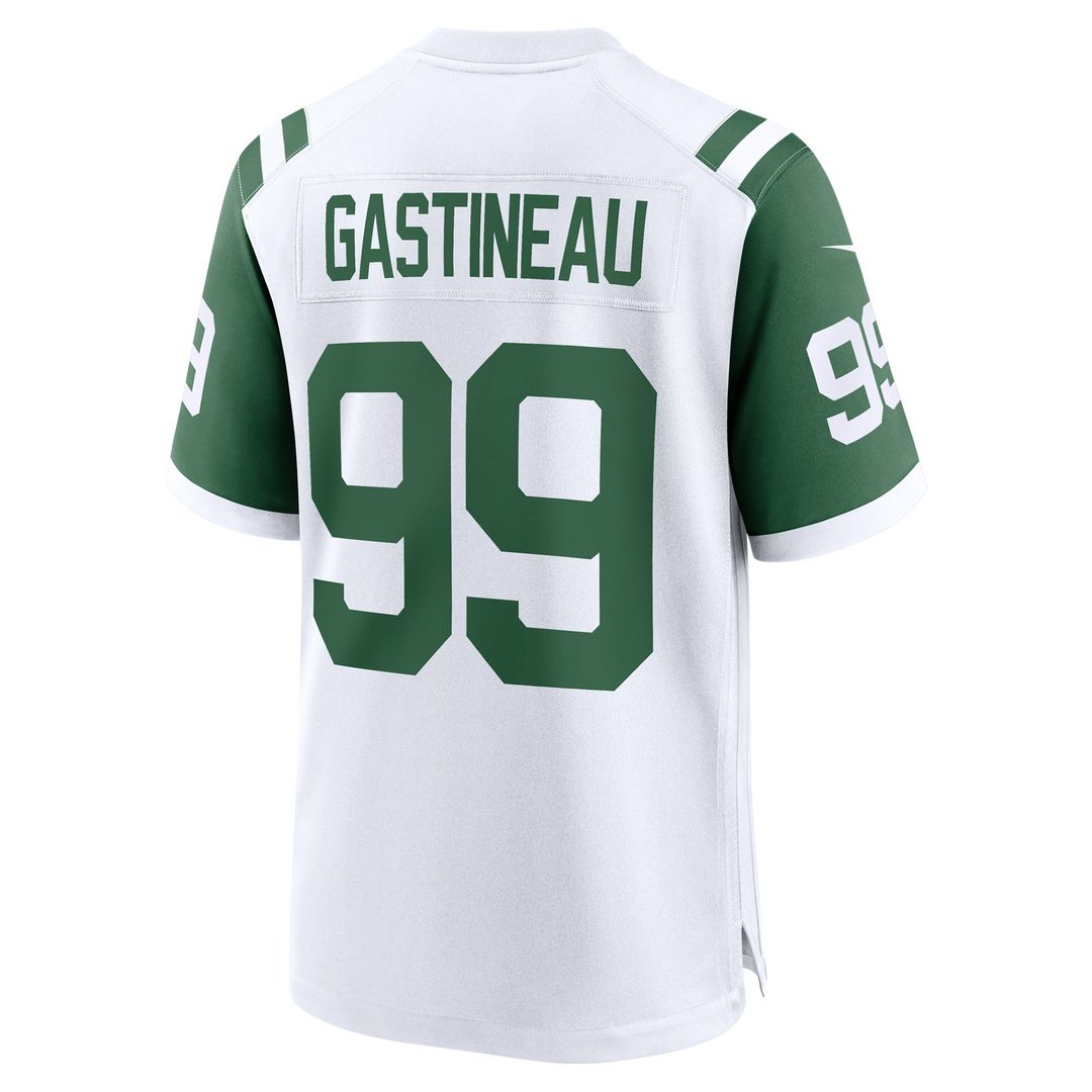 Mark Gastineau New York Jets Retired Player Alternate Jersey - White