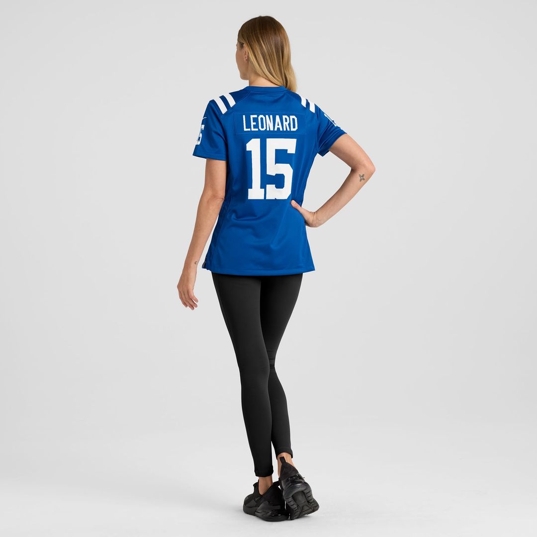 Riley Leonard Indianapolis Colts Women's Team Jersey - Royal