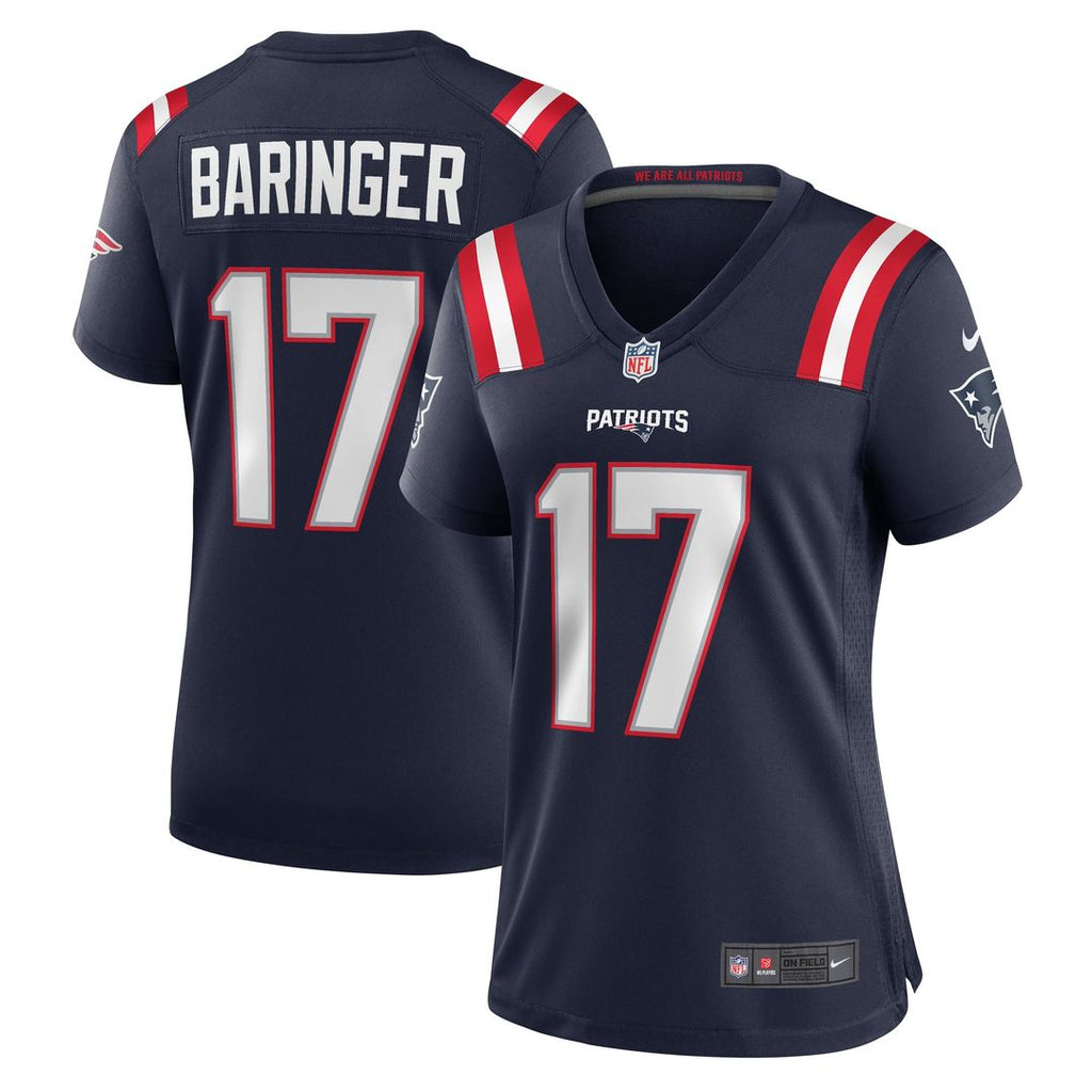 Bryce Baringer New England Patriots Women's Jersey - Navy
