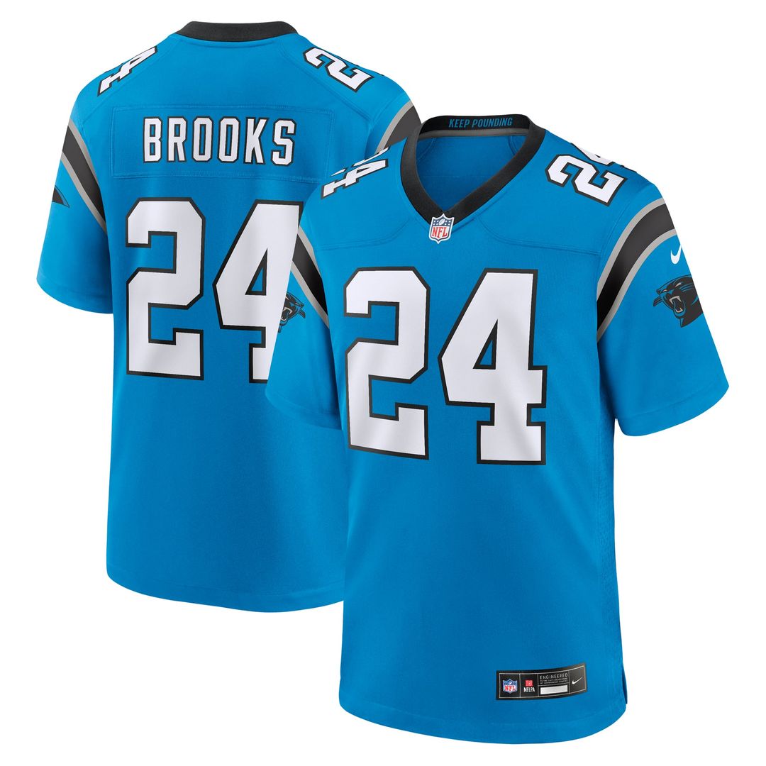 Jonathon Brooks Carolina Panthers Alternate Jersey - Blue
