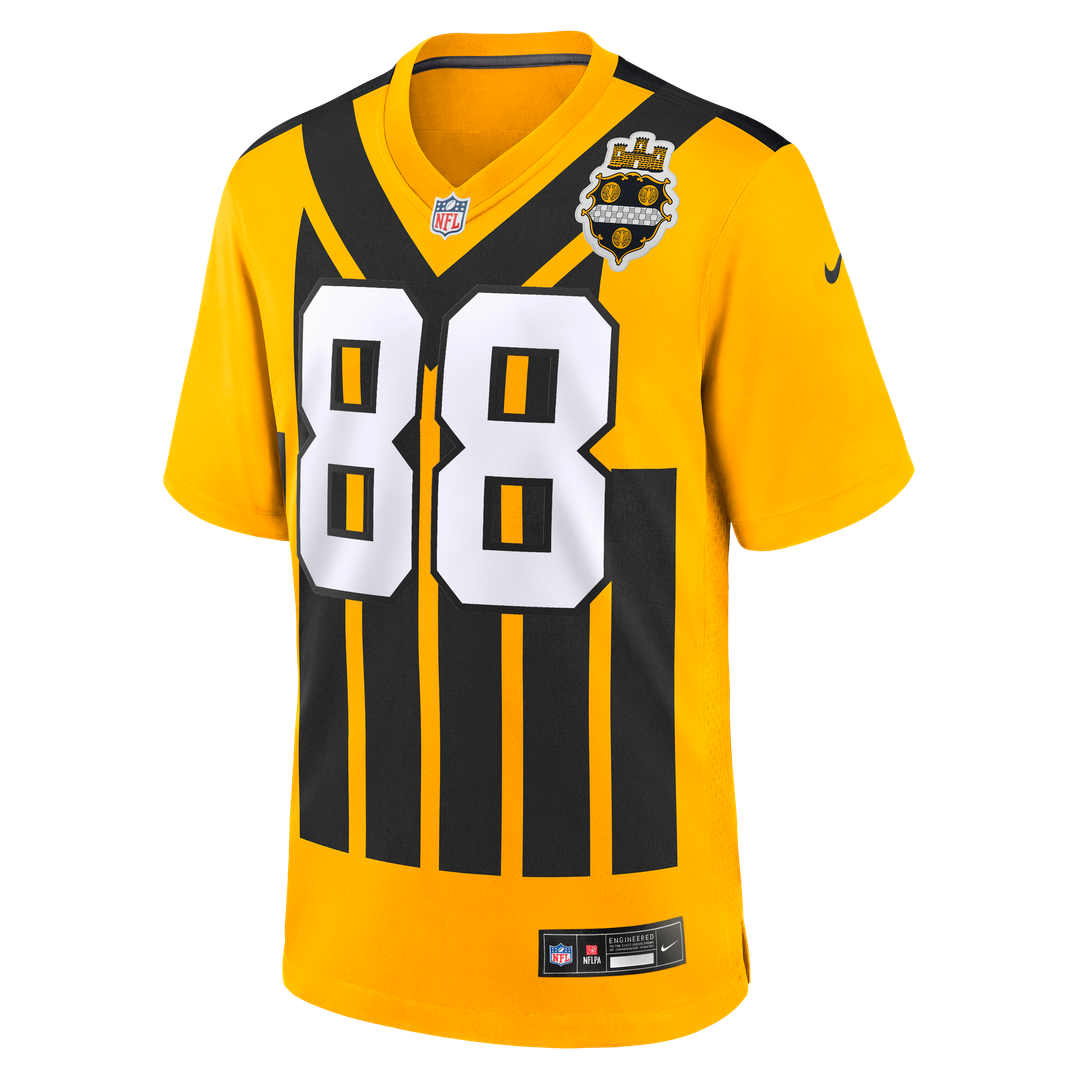 Pat Freiermuth Pittsburgh Steelers Alternate 1933 Throwback Jersey - Gold