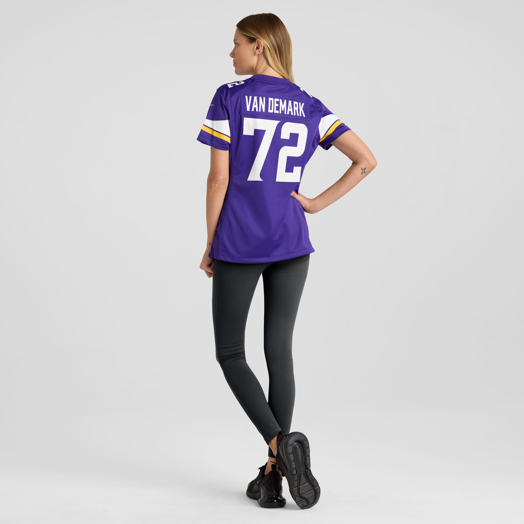 Ryan Van Demark Minnesota Vikings Women's Team Jersey - Purple