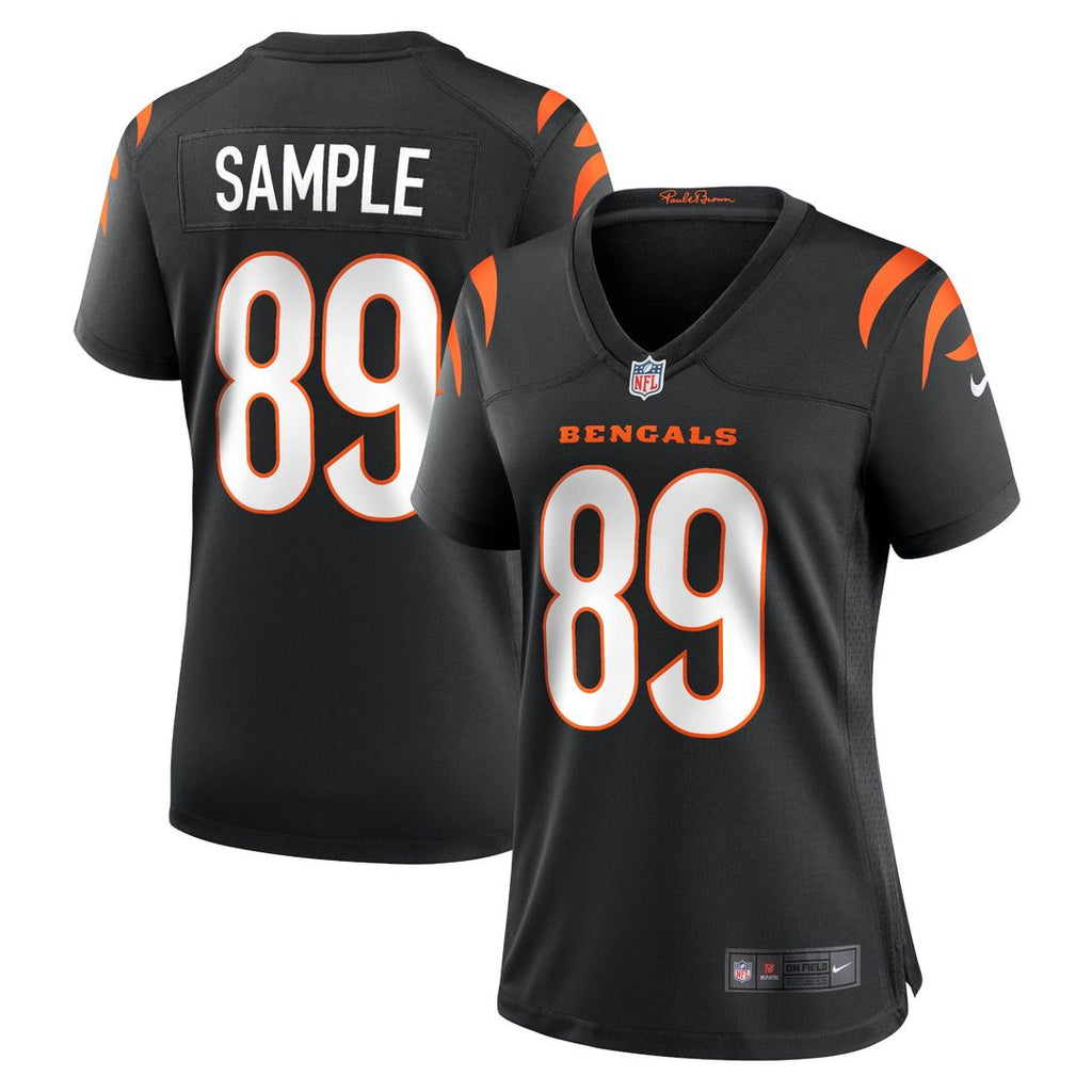 Drew Sample Cincinnati Bengals Women's Jersey - Black
