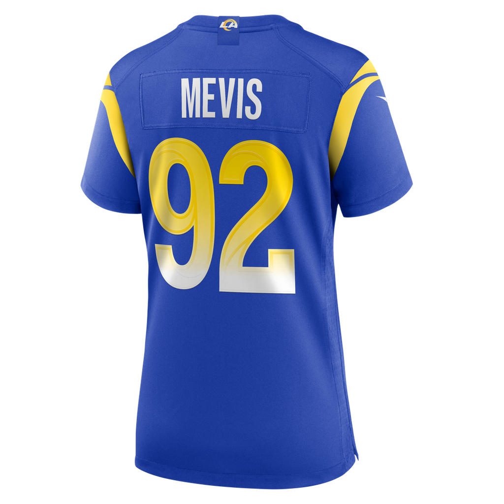Harrison Mevis Los Angeles Rams Women's Team Jersey - Royal