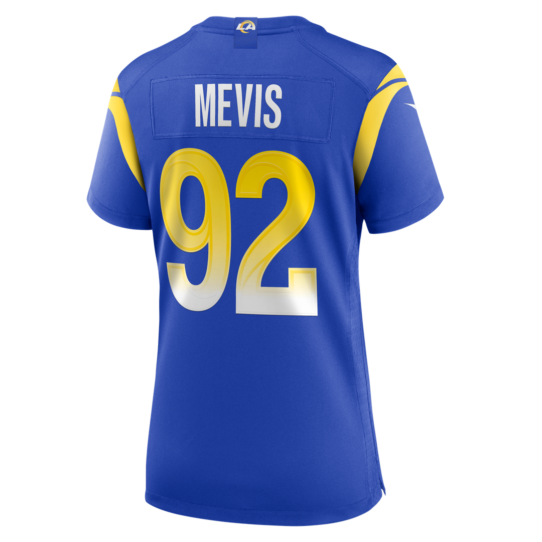 Harrison Mevis Los Angeles Rams Women's Team Jersey - Royal