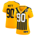 T.J. Watt Pittsburgh Steelers Women's Alternate 1933 Throwback Jersey - Gold