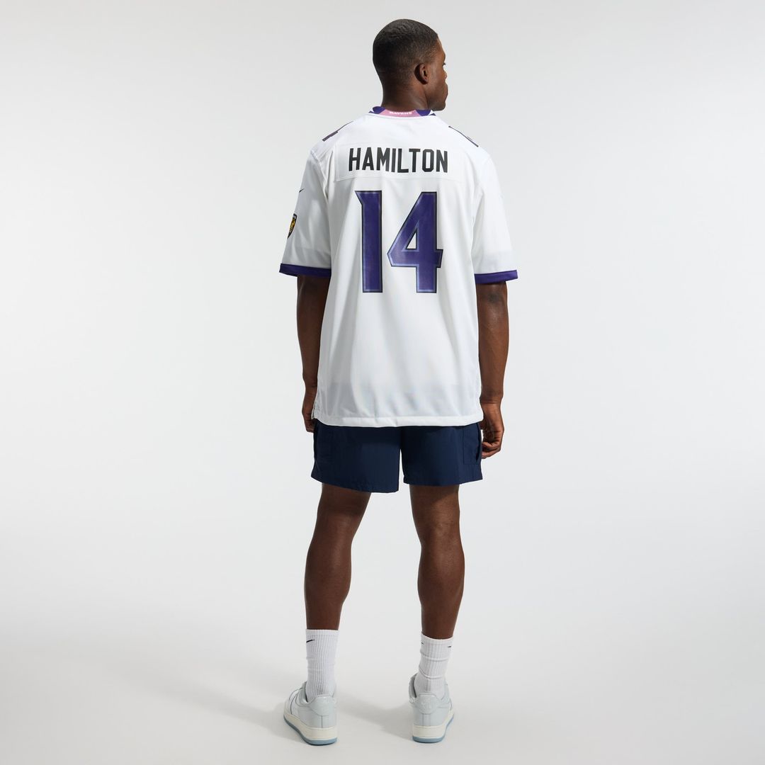 Kyle Hamilton Baltimore Ravens Jersey - White