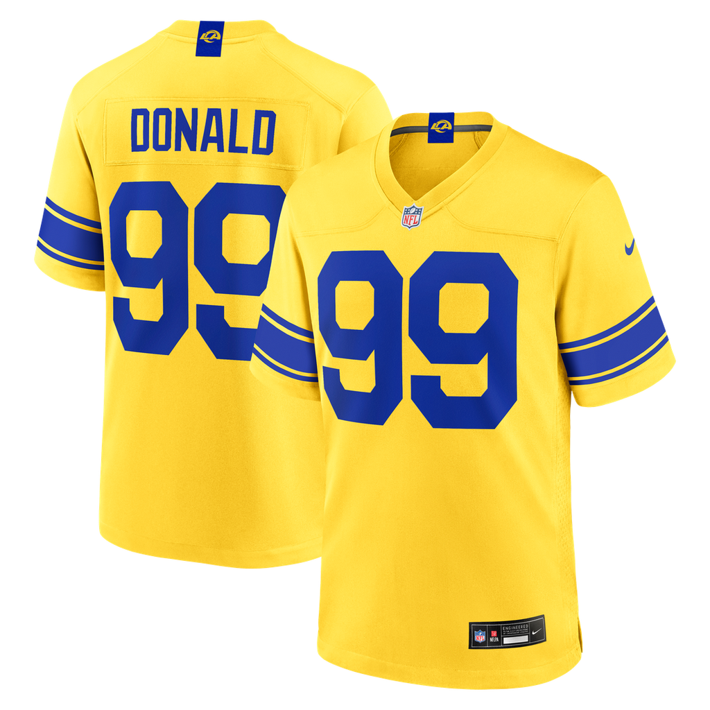 Aaron Donald Los Angeles Rams Classic Sol Jersey
