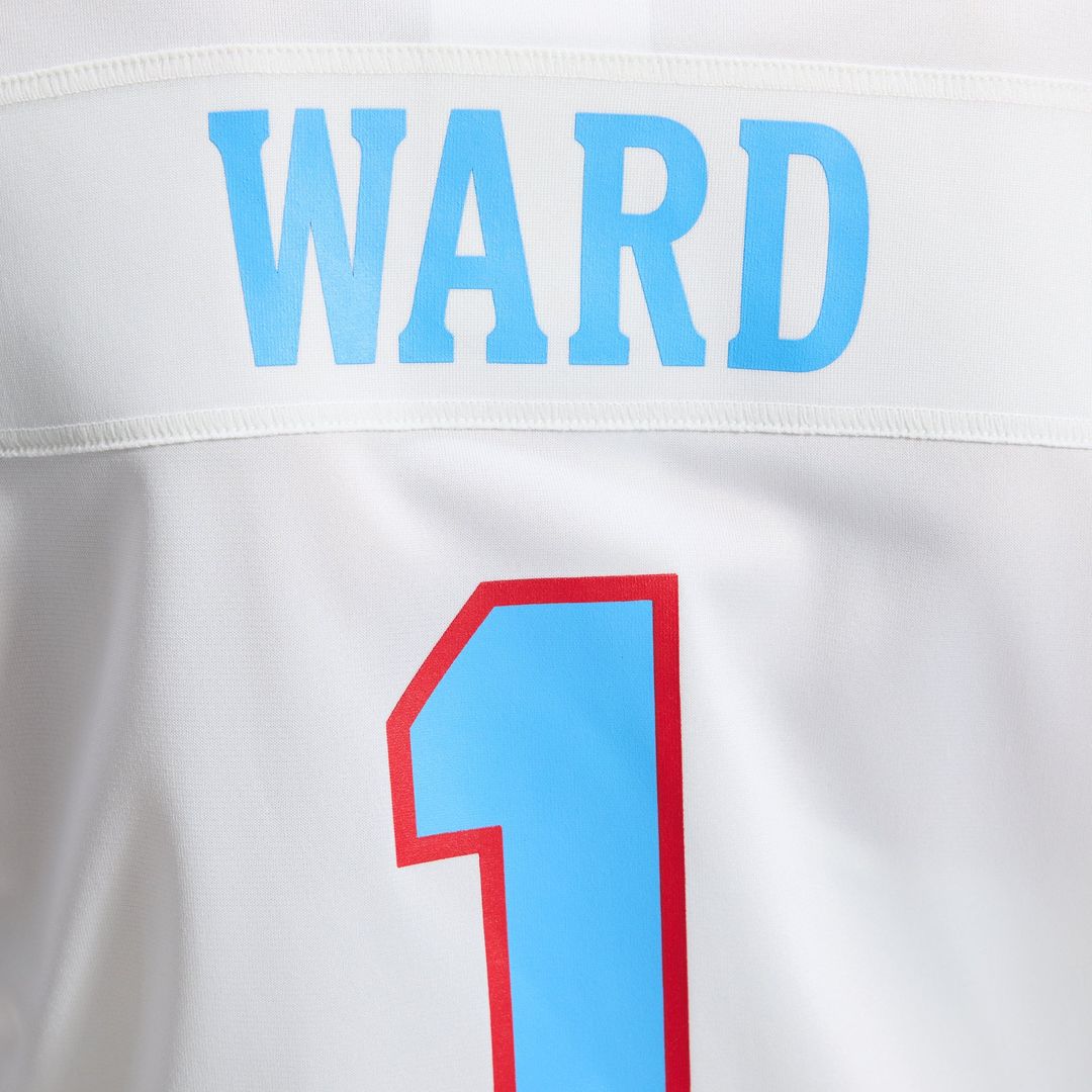 Cameron Ward Tennessee Titans Women's Jersey - White