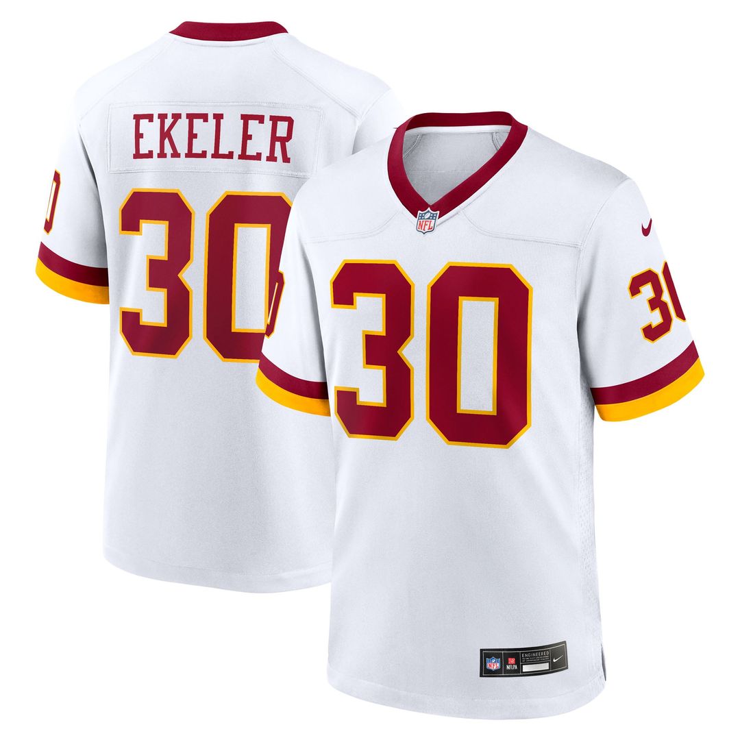 Austin Ekeler Washington Commanders Game Championship Era Jersey - White