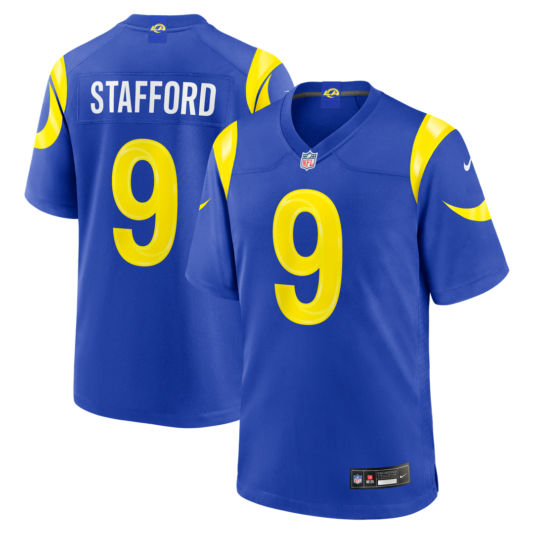 Matthew Stafford Los Angeles Rams White Jersey - White