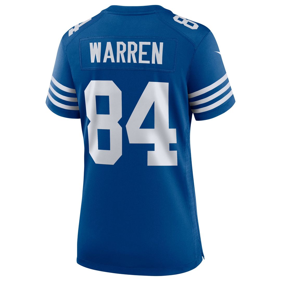 Tyler Warren Indianapolis Colts Women's Alternate Jersey - Royal