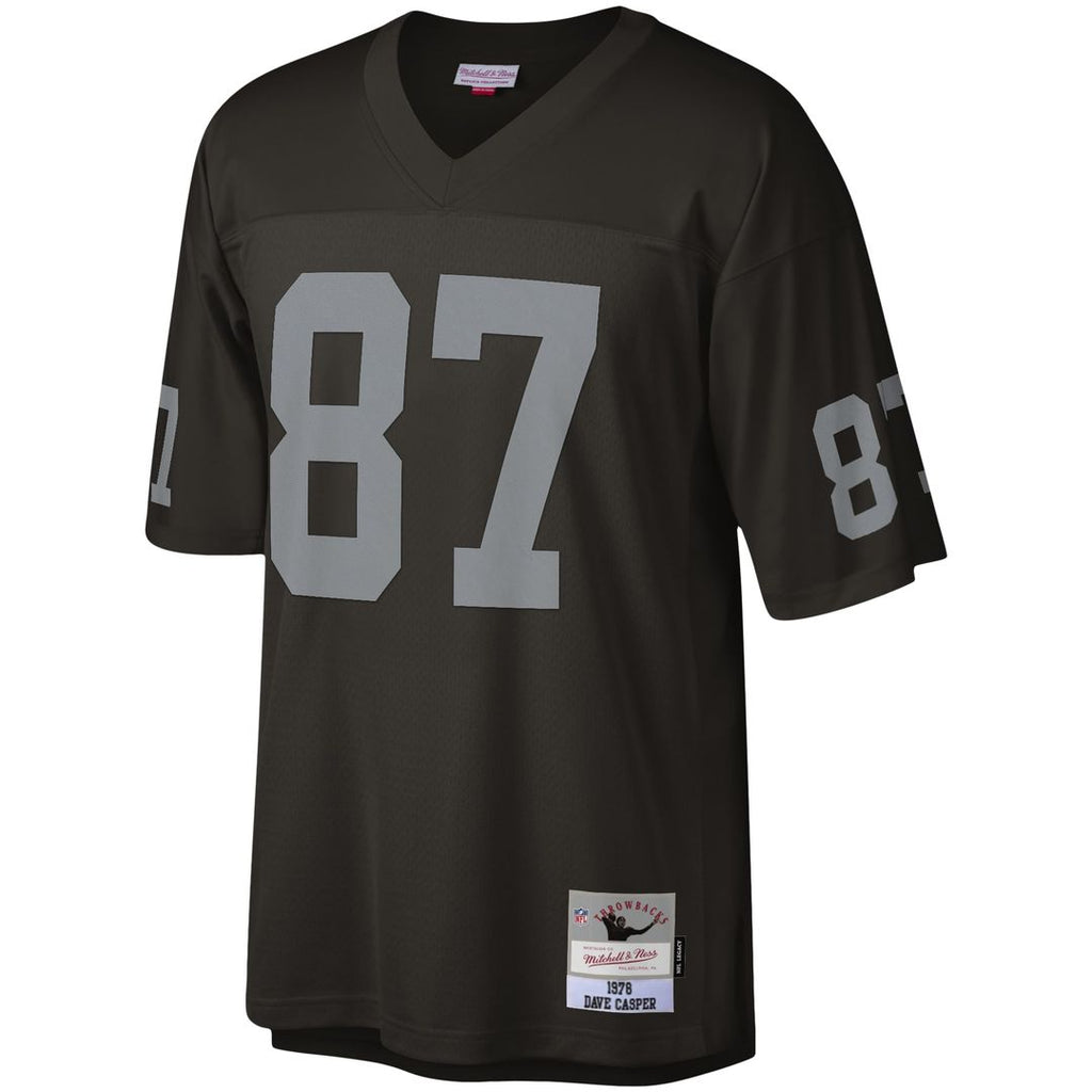 Dave Casper Las Vegas Raiders Legacy Jersey - Black