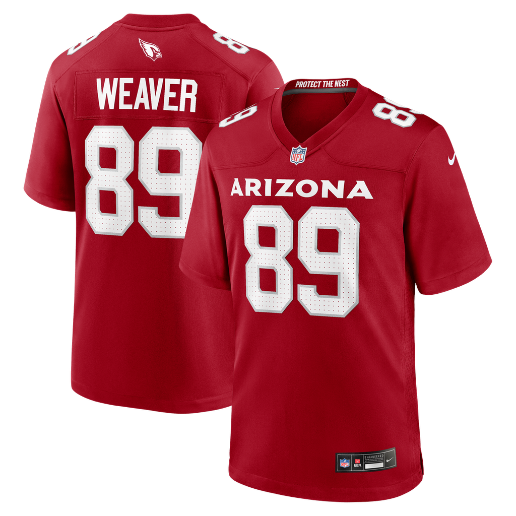 Xavier Weaver Arizona Cardinals Team Jersey - Cardinal
