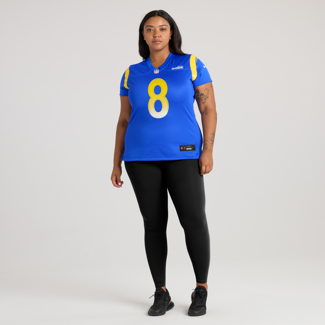 Jared Verse Los Angeles Rams Women's Jersey - White