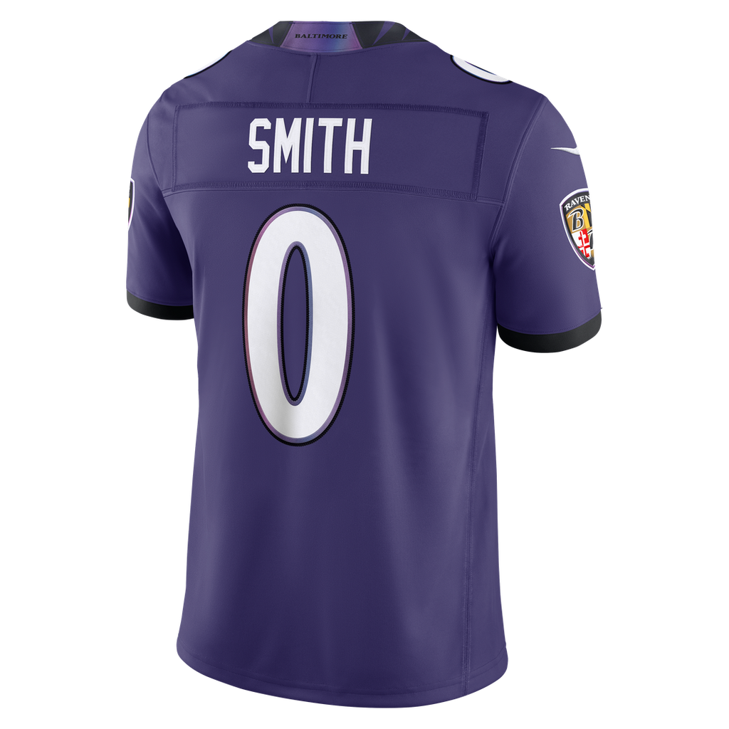 Roquan Smith Baltimore Ravens Team Stitched Jersey - Purple