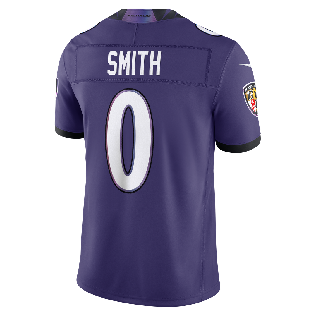 Roquan Smith Baltimore Ravens Team Stitched Jersey - Purple