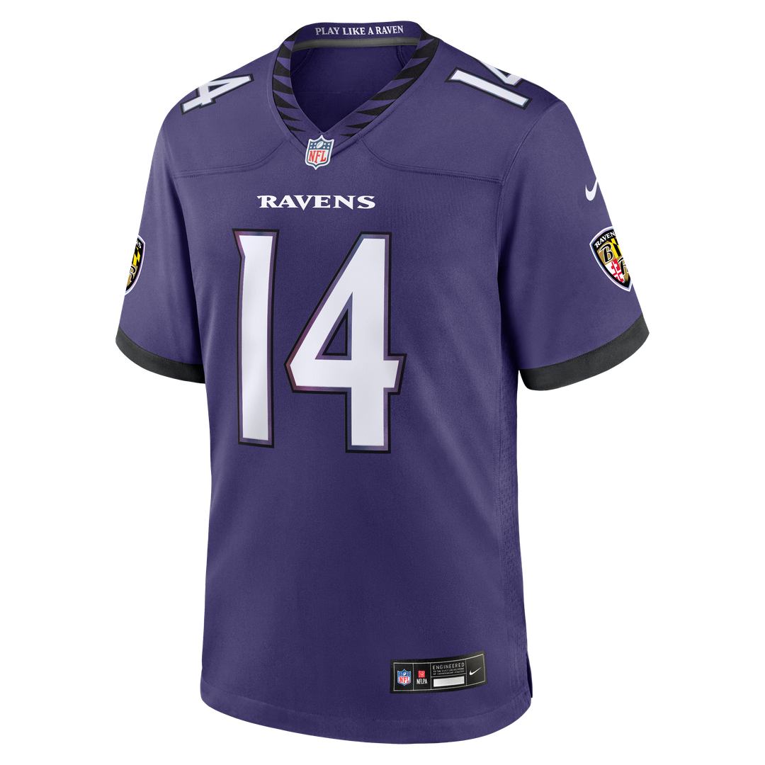 Kyle Hamilton Baltimore Ravens Team Jersey - Purple