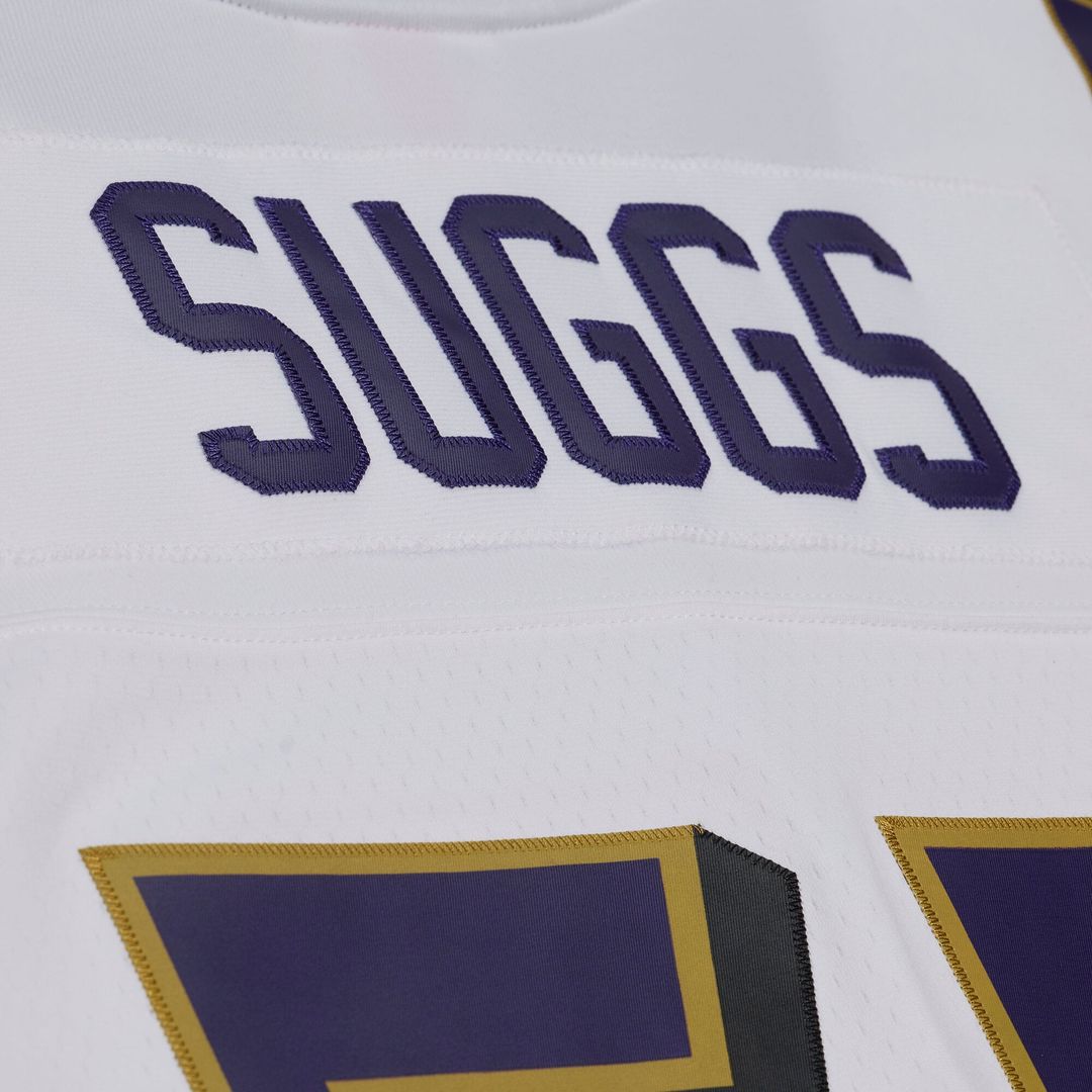 Terrell Suggs Baltimore Ravens 2003 Legacy Replica Player Jersey - White
