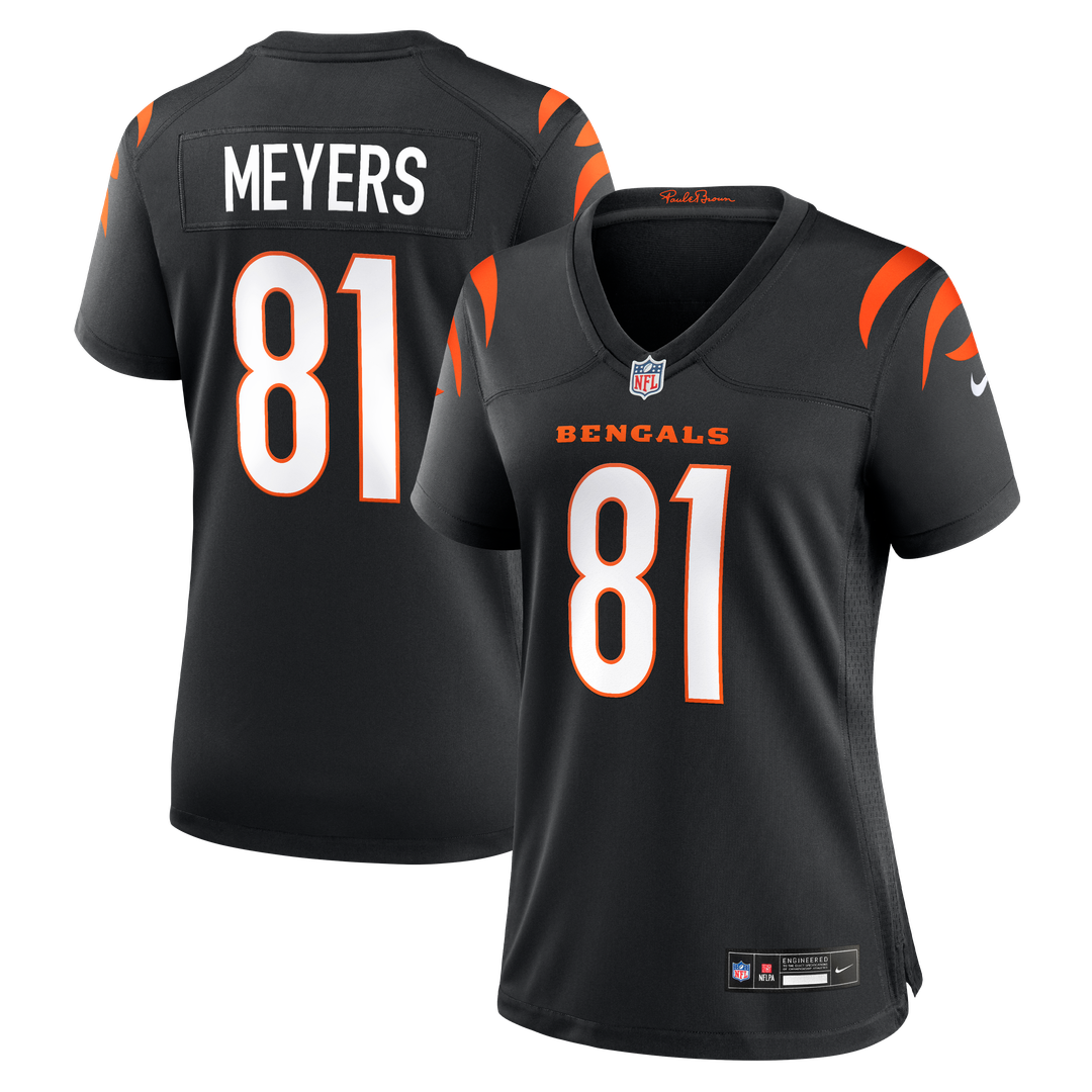 Dohnte Meyers Cincinnati Bengals Women's Team Jersey - Black