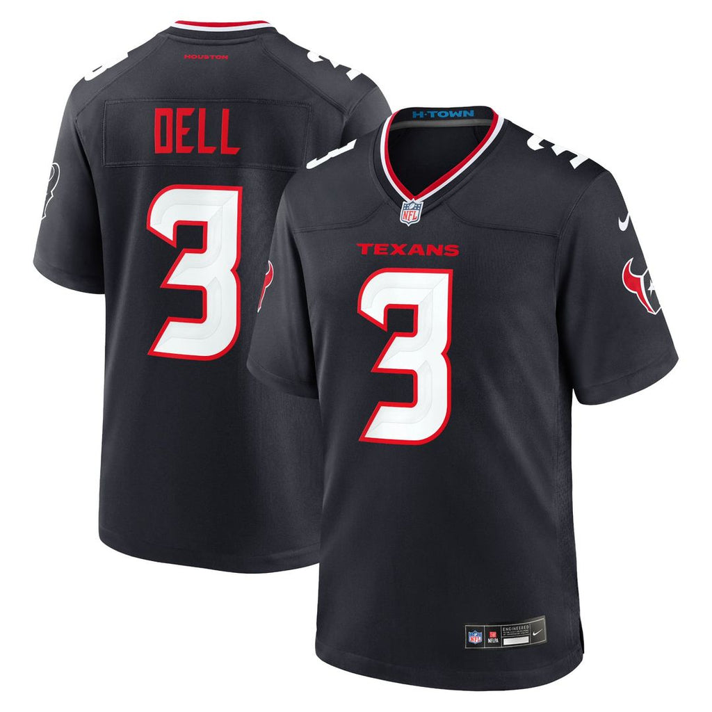 Tank Dell Houston Texans Jersey - White