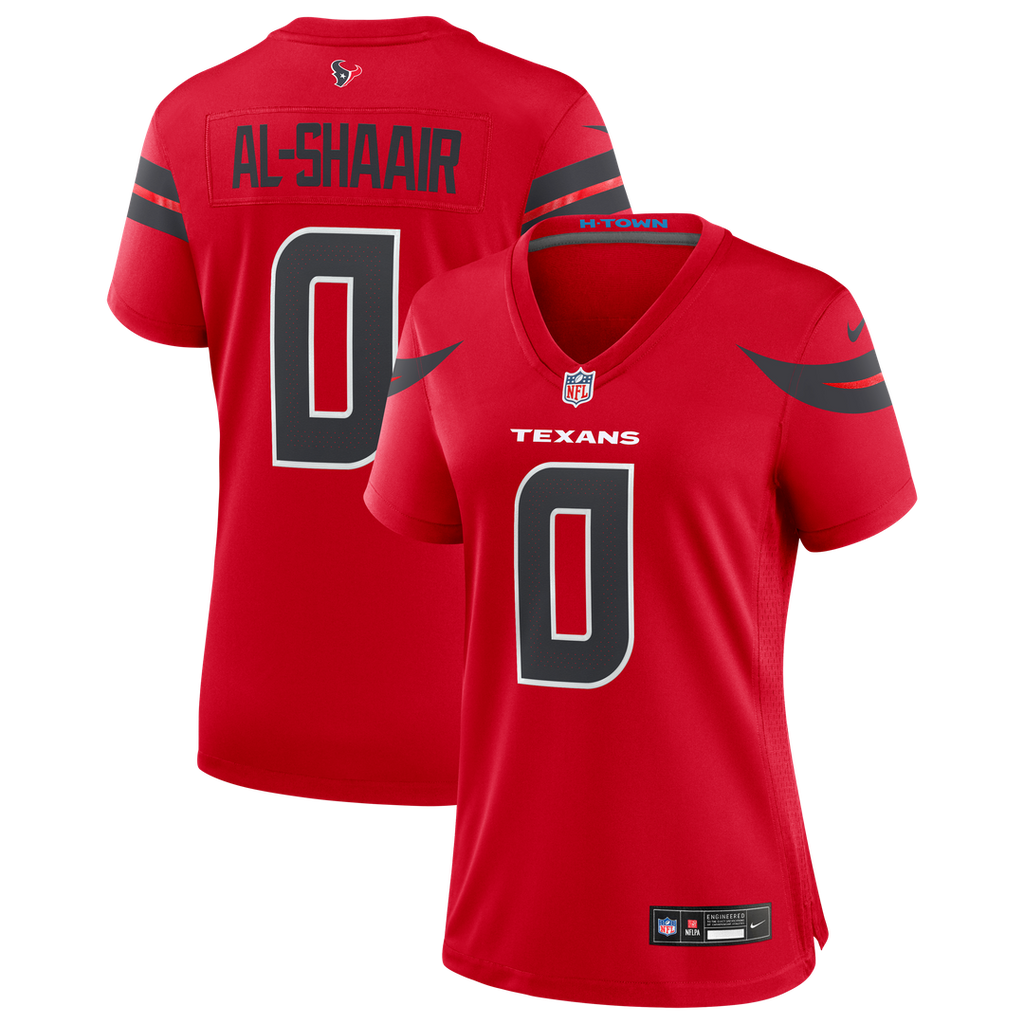 Azeez Al-Shaair Houston Texans Women's Alternate Jersey - Red
