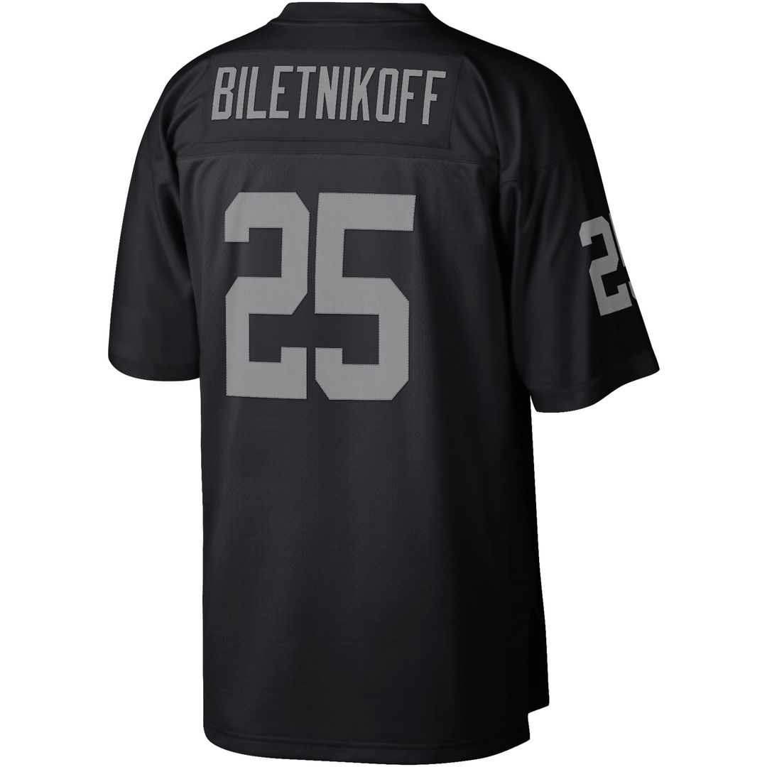 Fred Biletnikoff Las Vegas Raiders Legacy Jersey - Black