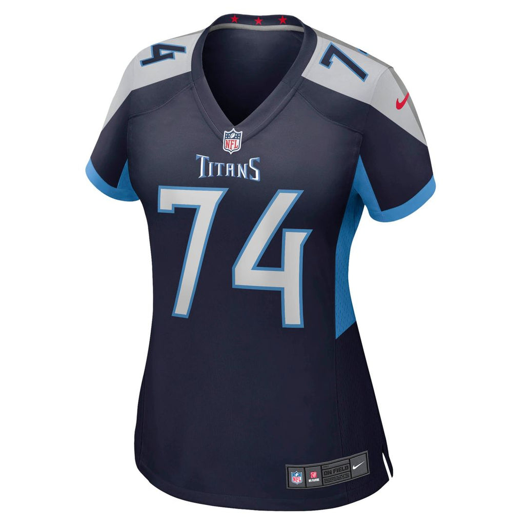 Bruce Matthews Tennessee Titans Women's Oilers Throwback Retired Player Jersey - Light Blue