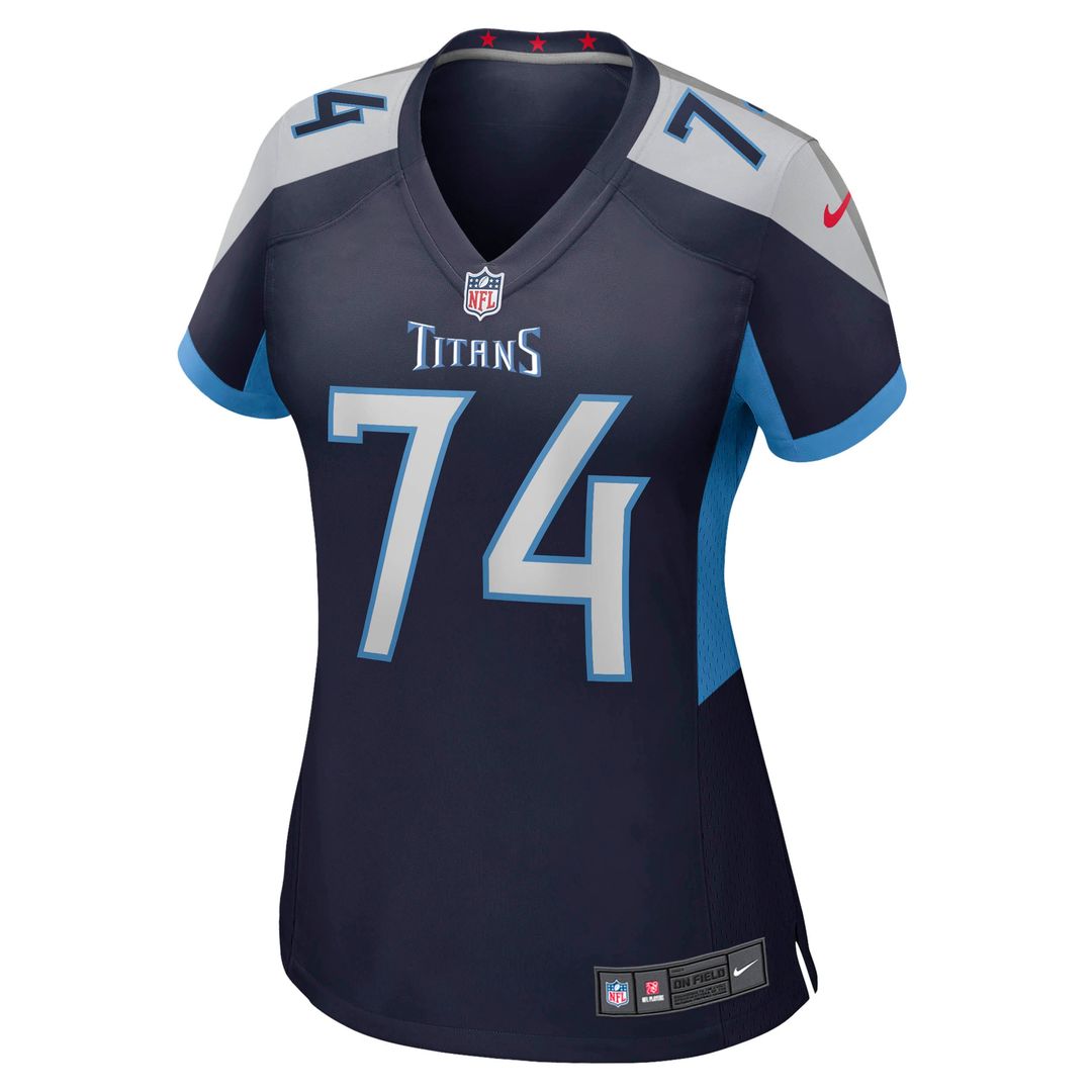 Bruce Matthews Tennessee Titans Women's Oilers Throwback Retired Player Jersey - Light Blue