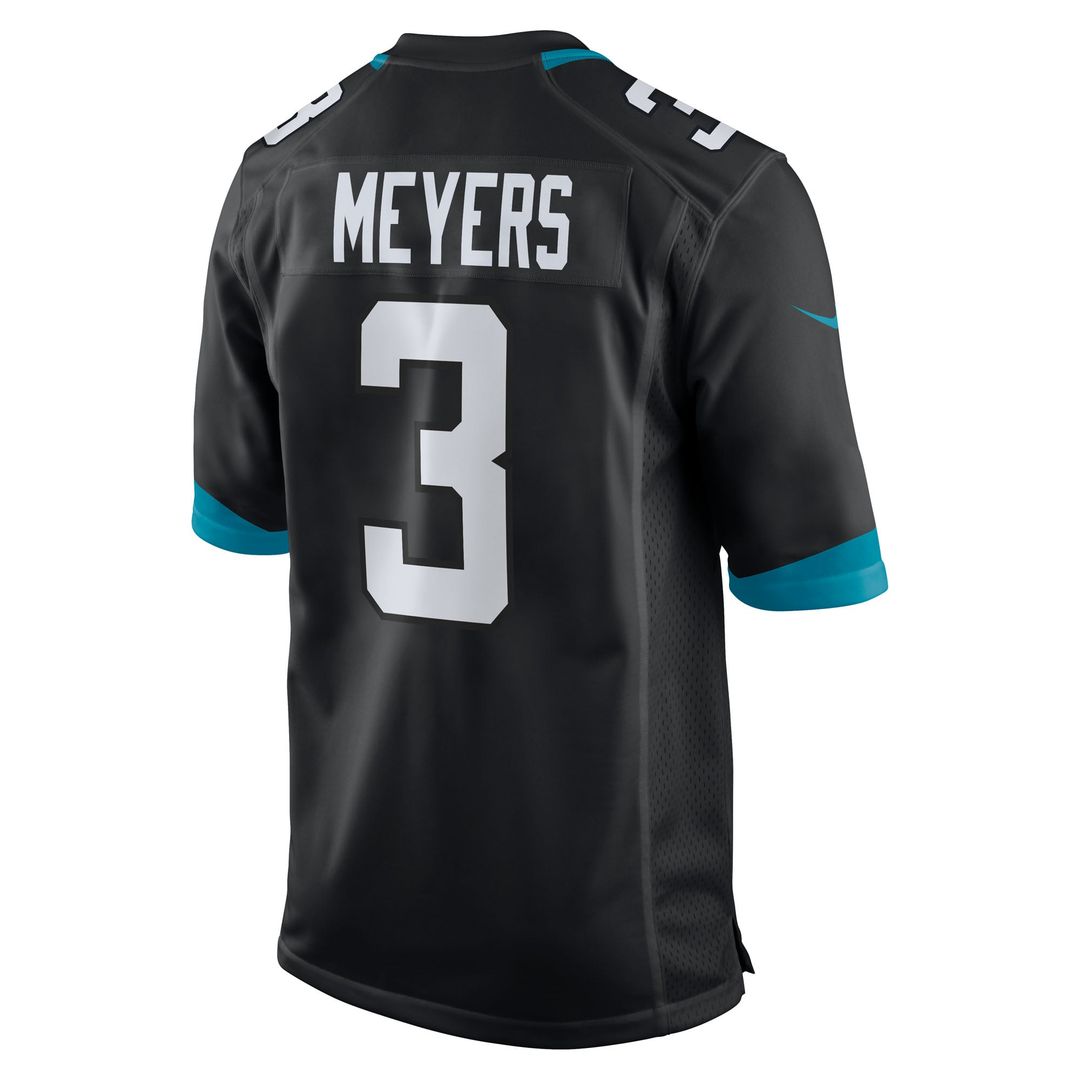 Jakobi Meyers Jacksonville Jaguars Alternate Jersey - Black