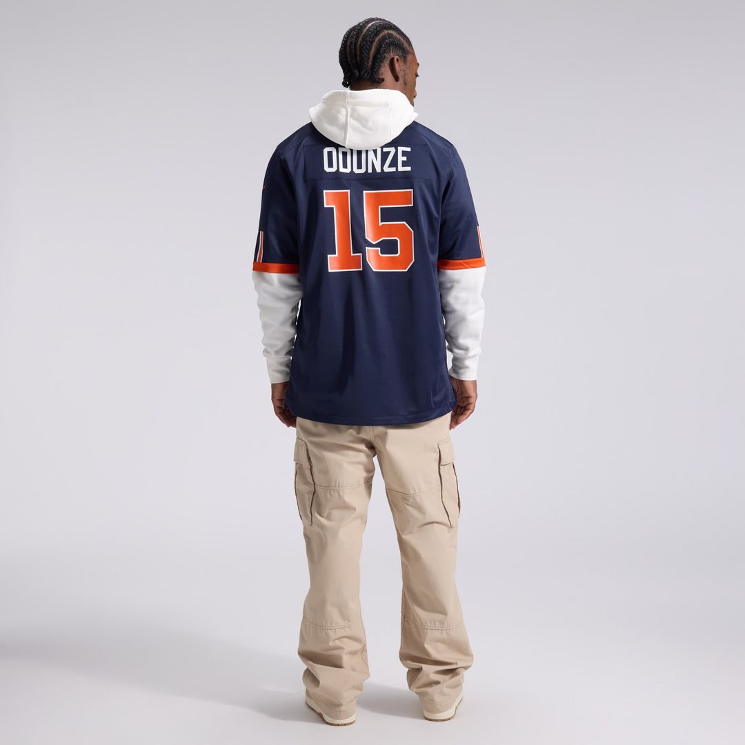 Rome Odunze Chicago Bears 2026 Rivalries Collection Jersey - Navy