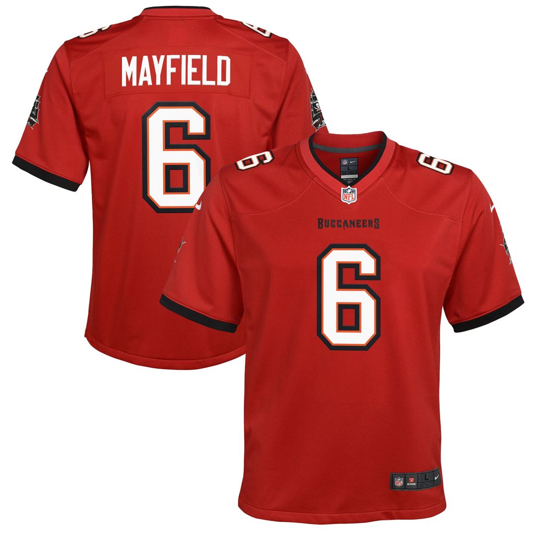Baker Mayfield Tampa Bay Buccaneers Youth Jersey - White