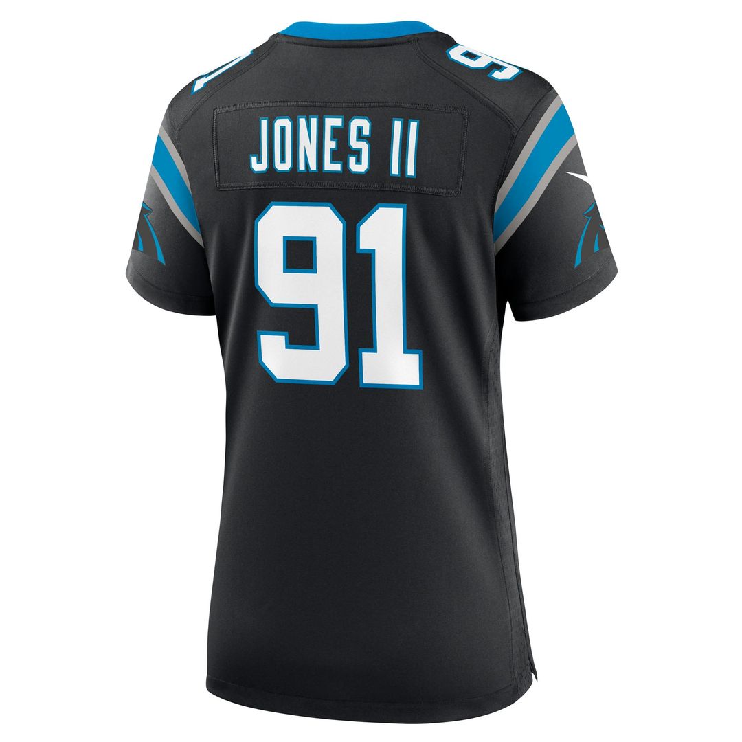 Patrick Jones II Carolina Panthers Women's Team Jersey - Black