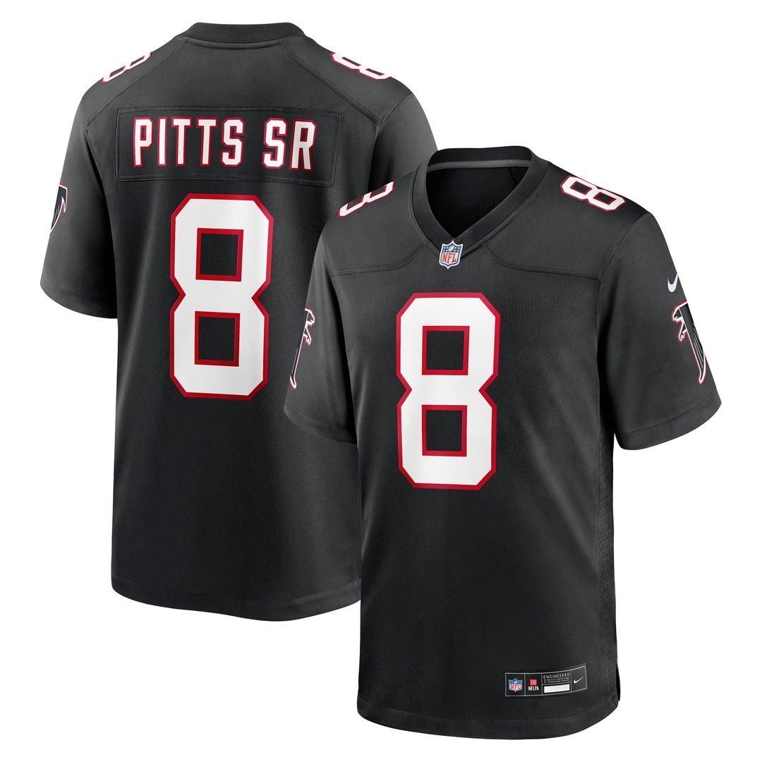 Kyle Pitts Sr. Atlanta Falcons Alternate Jersey - Black