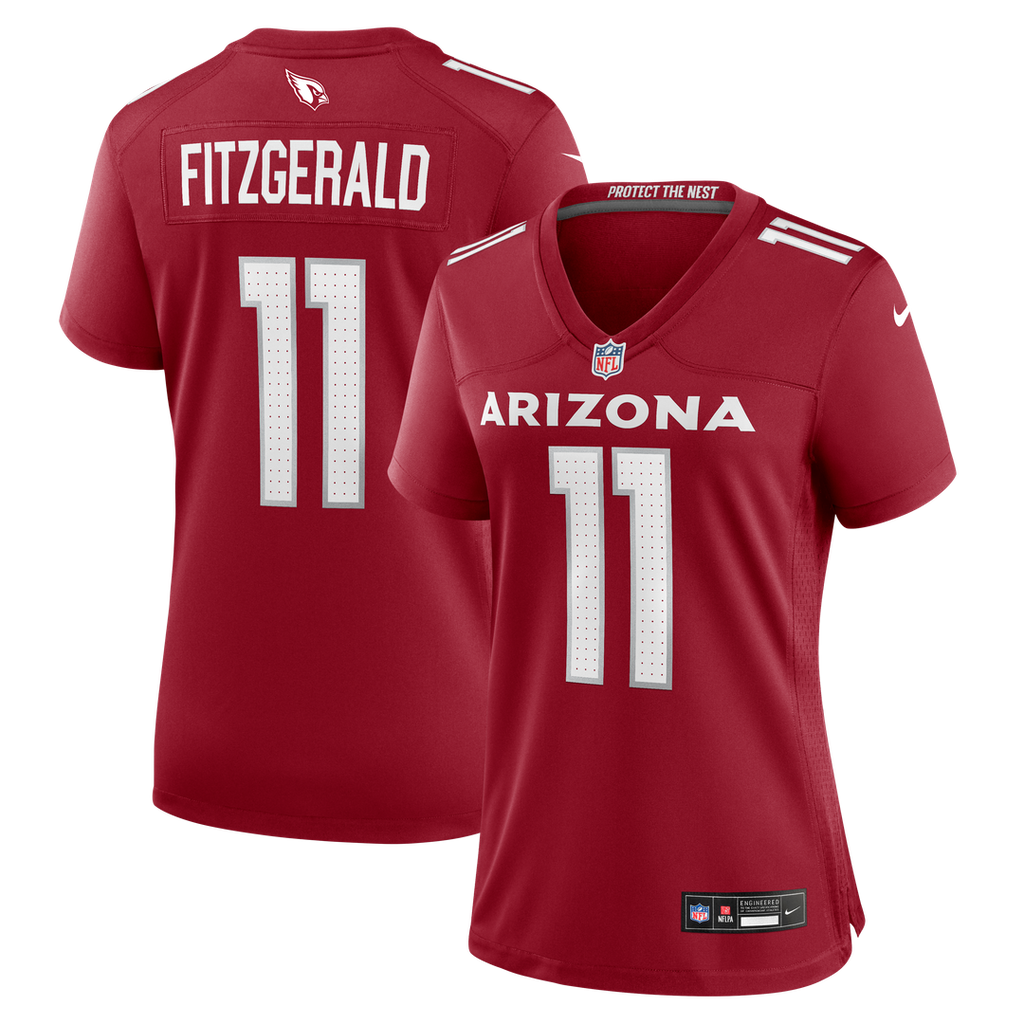 Larry Fitzgerald Arizona Cardinals Women's Team Retired Jersey - Cardinal