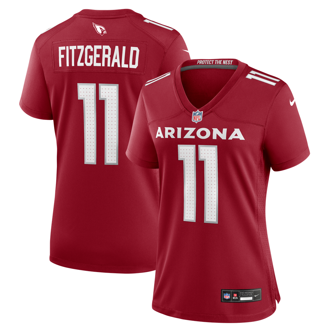 Larry Fitzgerald Arizona Cardinals Women's Team Retired Jersey - Cardinal