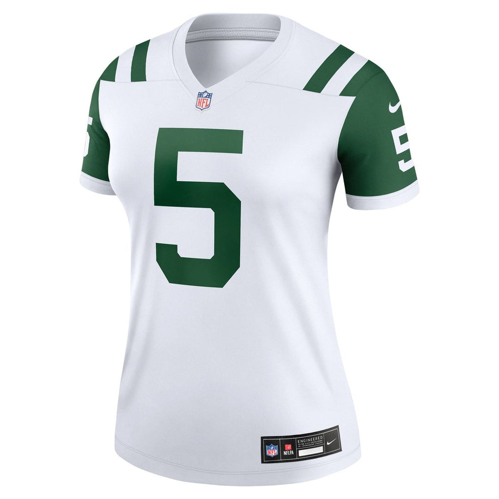 Garrett Wilson New York Jets Women's Alternate Legend Player Performance Top - Classic Alternate White