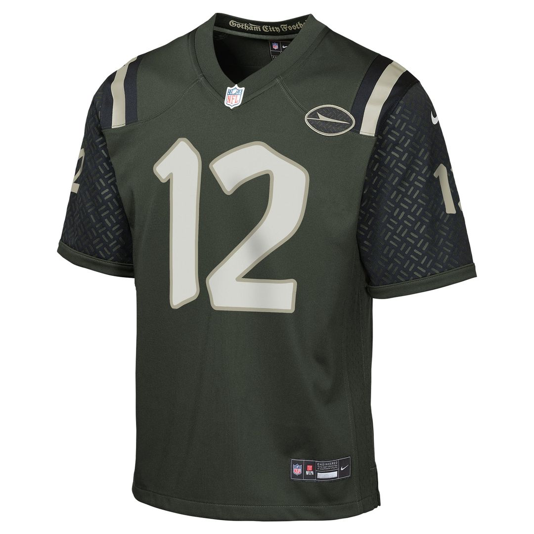 Joe Namath New York Jets Youth 2025 Rivalries Collection Retired Player Jersey - Gotham Green