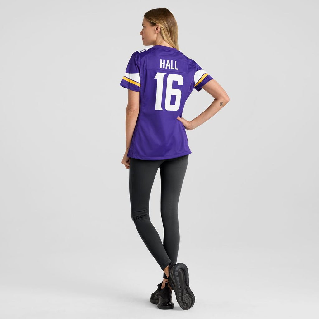 Jaren Hall Minnesota Vikings Women's Jersey - Purple